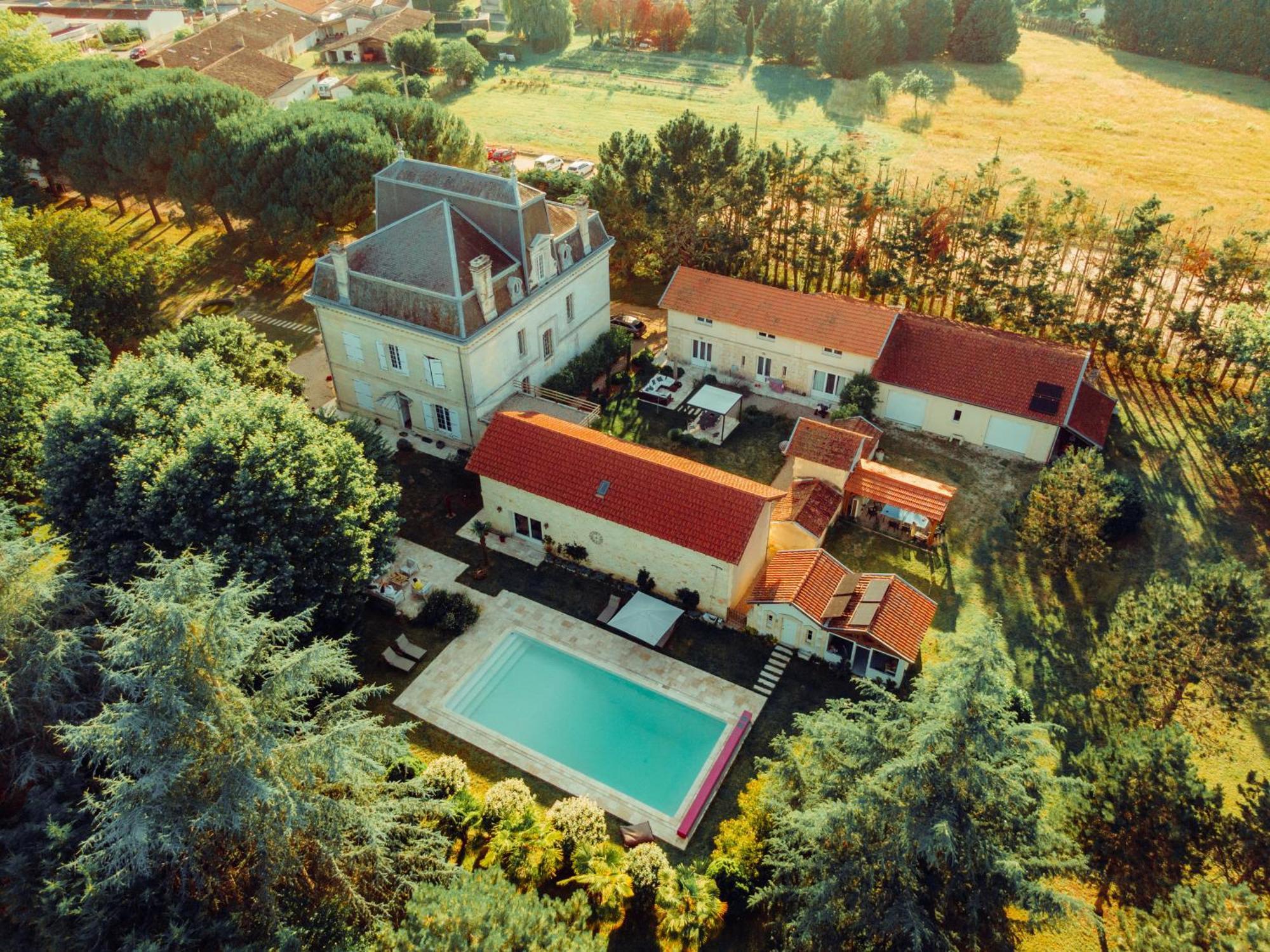 Château Lacroix de Civrac 4 étoiles, 3 ch, 7 pers Exterior foto